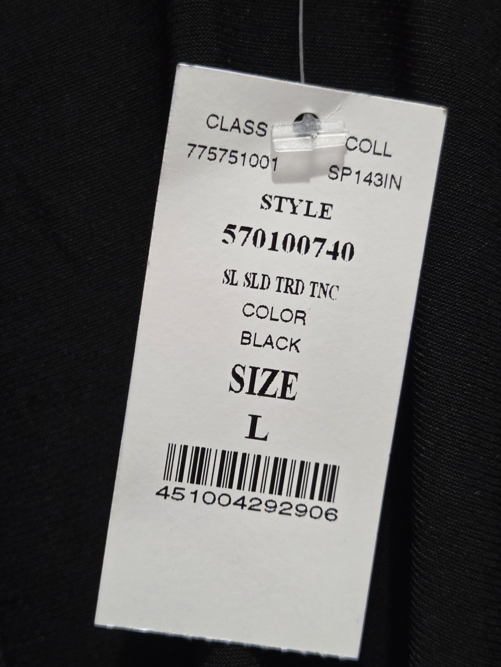 Black House White Market Sleeveless Black Ruffle Tier NWT Dress L - Picture 3 of 4